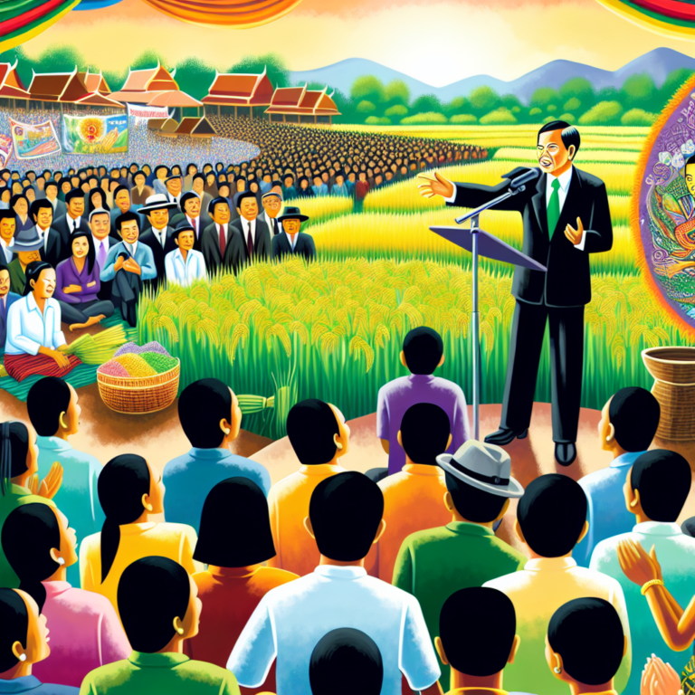 อนุทิน เว้าอีสาน อ้อนคนอุบลฯ “คิดฮอดบ่” ลั่นถ้าได้กลับมา ราคาสินค้าเกษตรดีแน่