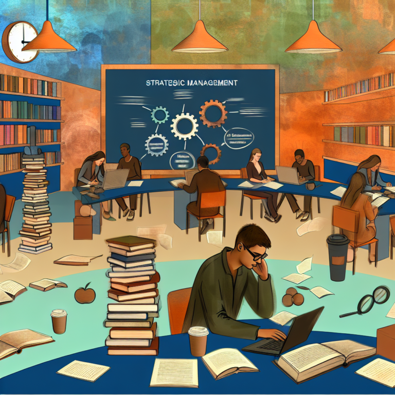 จากทฤษฎีสู่ปฏิบัติ: การบริหารจัดการเชิงกลยุทธ์ในวิทยานิพนธ์ที่ใช้งานได้จริง