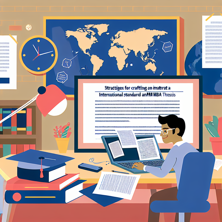 ปั้นเล่ม MBA ให้ดูอินเตอร์! กลยุทธ์การร้อยเรียงวิทยานิพนธ์ให้ได้มาตรฐานสากล