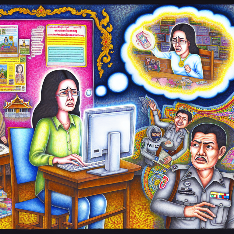 ครูบุรีรัมย์ถูกหลอก! แก๊งสแกมเมอร์ทำเงินเก็บสูญไปกว่าหมื่น แต่โชคดีตำรวจช่วยทัน