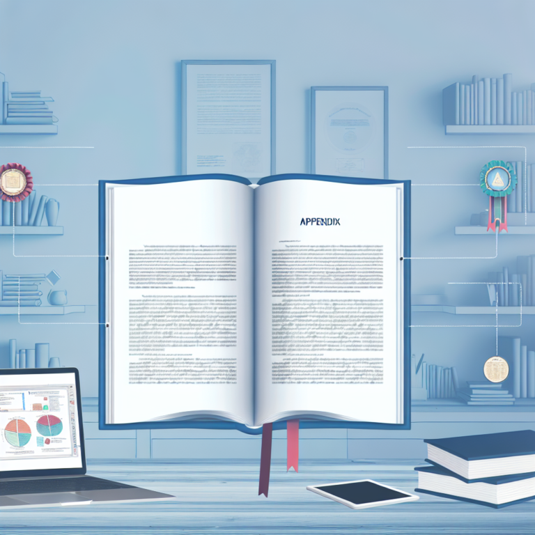 ภาคผนวกไม่ใช่แค่ส่วนเกิน! คู่มือเตรียมเครื่องมือและข้อมูลสนับสนุนให้ดูแน่นปึก