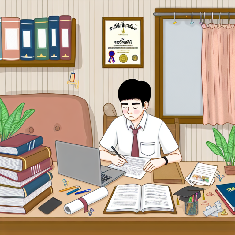 ศิษย์นนทรีห้ามพลาด! รับจัดเล่ม Thesis ม.เกษตรฯ เป๊ะทุกลำดับระเบียบ มก.