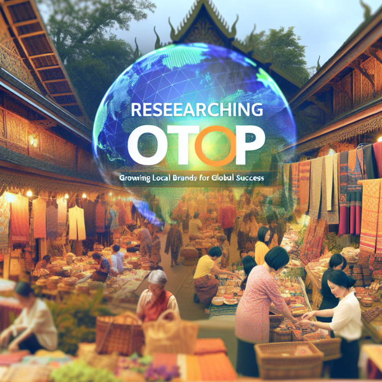 วิจัยแบรนด์ OTOP! แนวทางการทำวิจัยการตลาดวิสาหกิจชุมชนให้โตสู่ระดับสากล