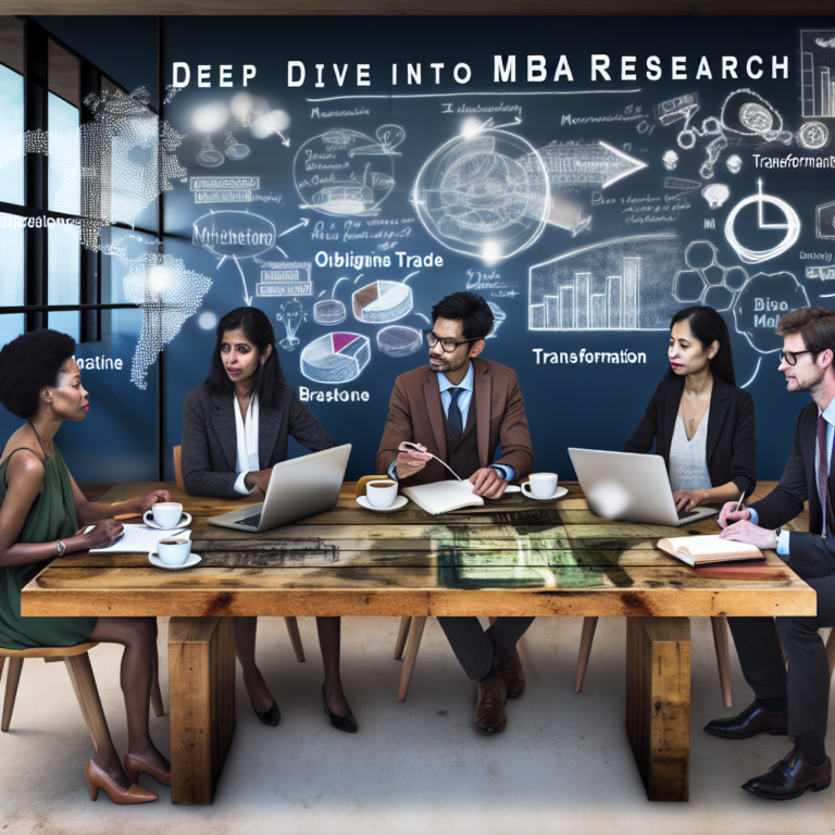 เจาะลึกวิจัย MBA: แนวทางการทำวิทยานิพนธ์บริหารธุรกิจให้ตอบโจทย์โลกยุคใหม่