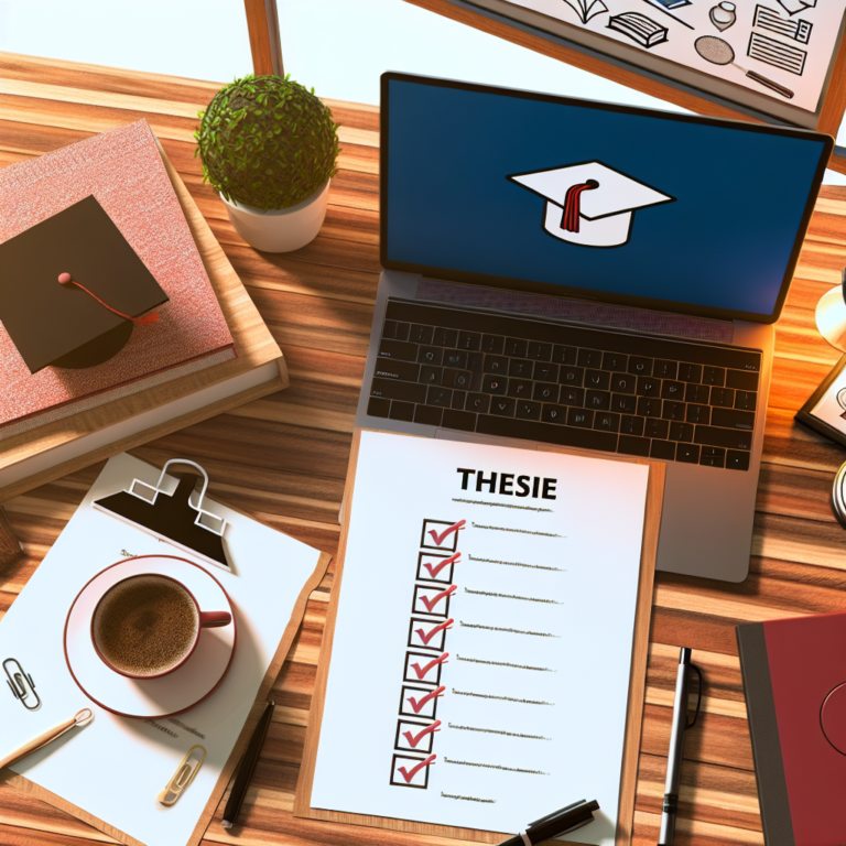 Checklist สุดท้ายก่อนส่ง! ตรวจสอบความเรียบร้อย Thesis ฉบับสมบูรณ์ไม่ให้พลาด