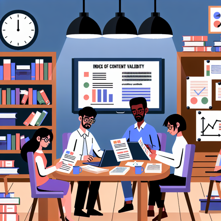 IOC ต้องผ่าน! รับออกแบบแบบสอบถามและตรวจความตรงเชิงเนื้อหาโดยผู้เชี่ยวชาญ