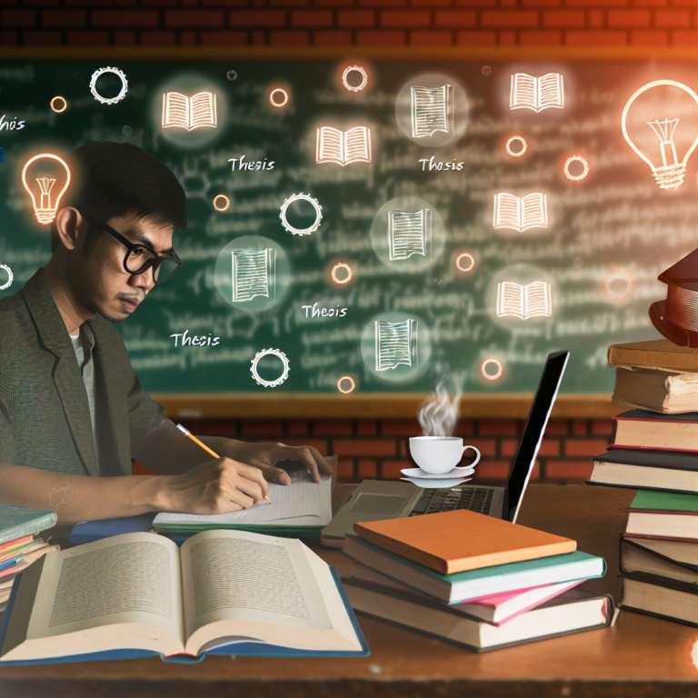 ชำแหละ Thesis ของจริง! ศึกษาเทคนิคการร้อยเรียงเนื้อหาเชิงลึกจากเล่มที่สอบผ่านจริง